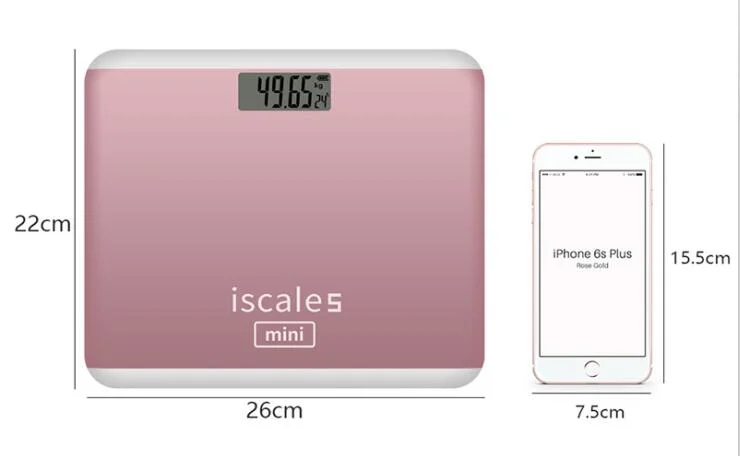 Favorable Bathroom Smart LED Display Electronic Digital Body Human Weighing Scale (BRS-AD01)