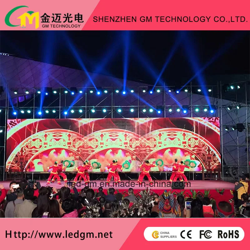 P6.25mm Rental LED Display, Indoor Full Color LED Screen Stage Show