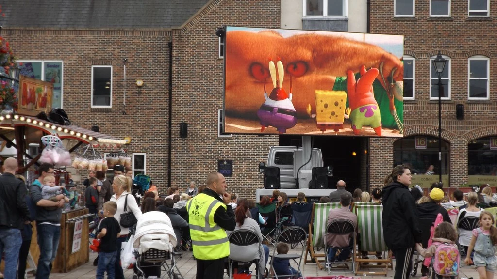 Outdoor P10mm High Brightness LED Video Wall LED Billboard Display