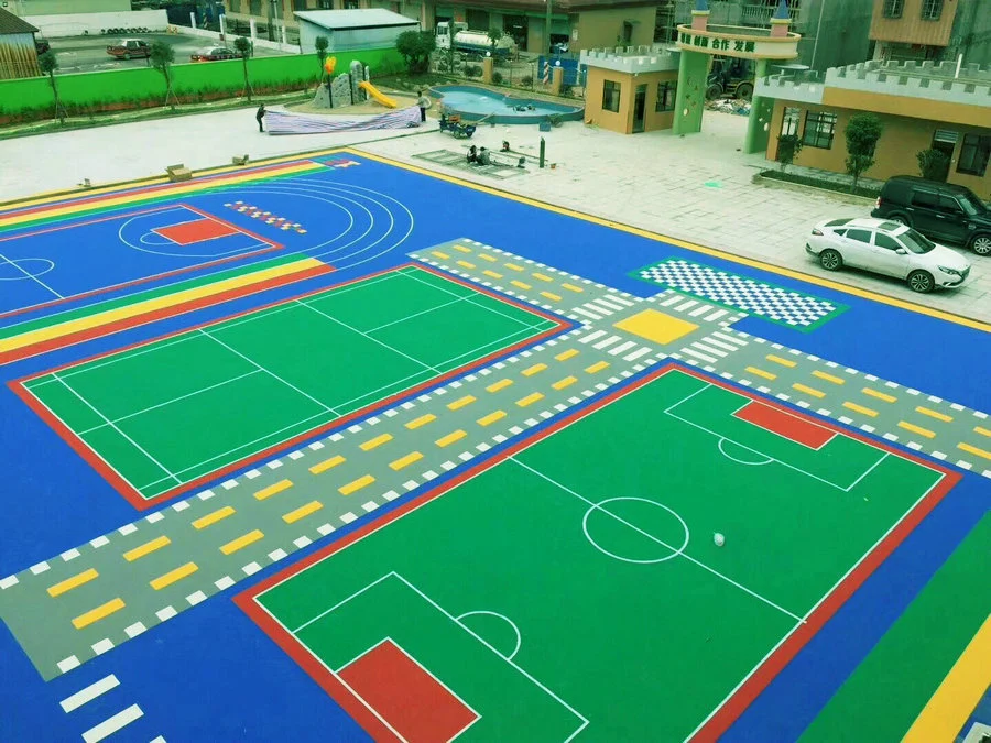 Football and Futsal Used Professional PP Interlock Suspended Sports Floor