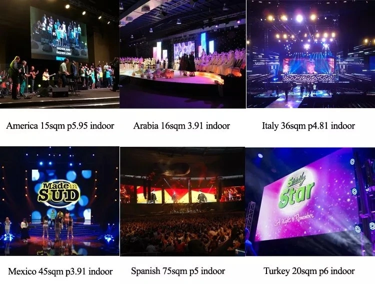P3.91 Full Color High Definition LED Panel Indoor/Outdoor Rental Stage LED Display