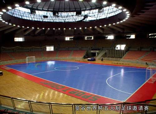Football and Futsal Used Professional PP Interlock Suspended Sports Floor
