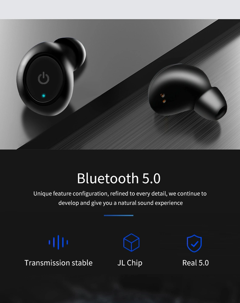 Hot Products Tws Wireless Earbud Digital LED Display Bluetooth Headphones Wireless Earbud with Microphone