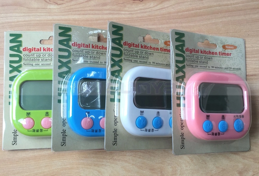 Wholesale High Quality Kitchen Timer with Countdown Function LCD Electronic Timer