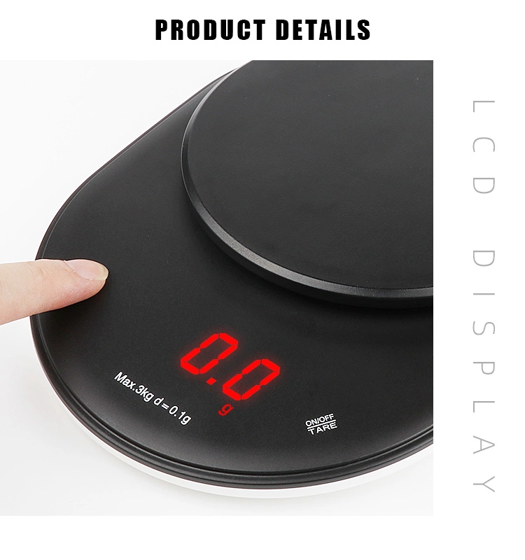 Portable LED Electronic Digital Household Food Weighing Kitchen Scale