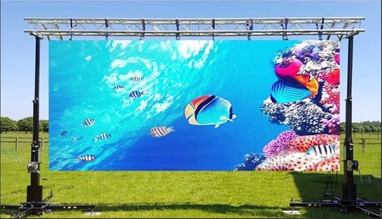 High Quality HD P8 Full Color Video Outdoor Rental LED Display Wall