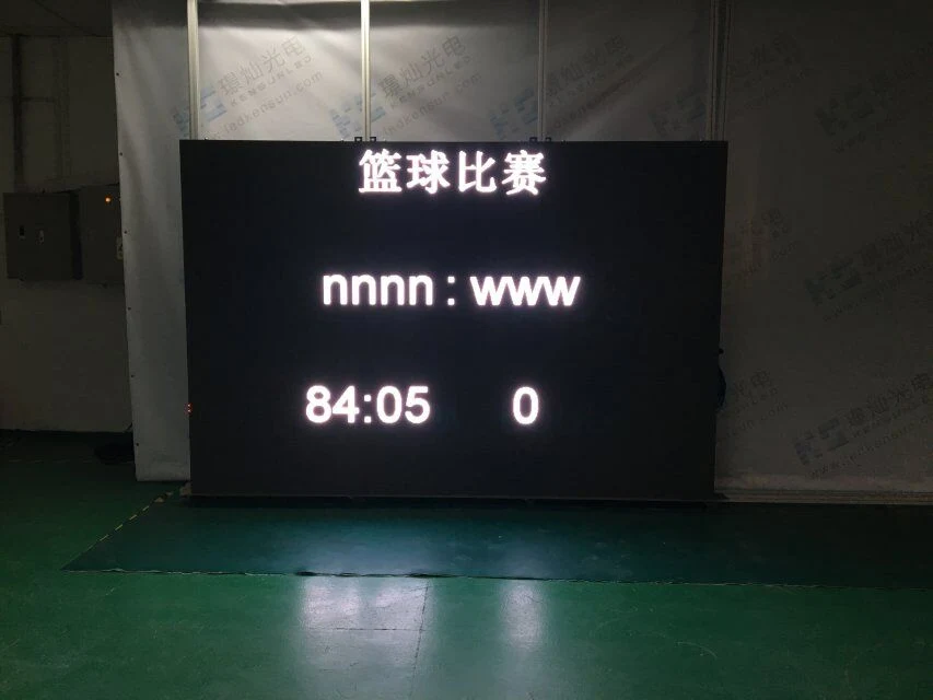 Basketball Score System P5 Outdoor LED Screen Nationstar Chip 2.88X1.92m