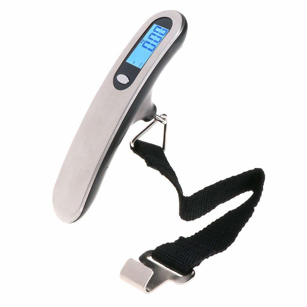 50kg High Quality Portable Stainless Steel Electronic Luggage LED Scale