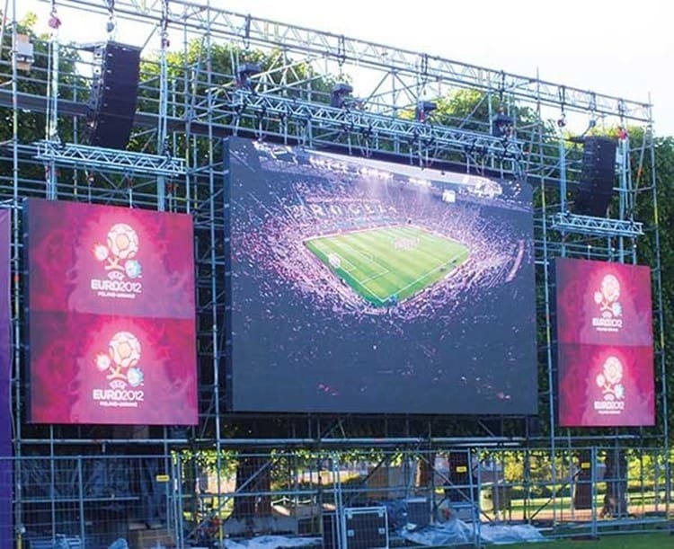 Die Casted Aluminum P8 Stage Rental LED Display Screen Sign for Outdoor