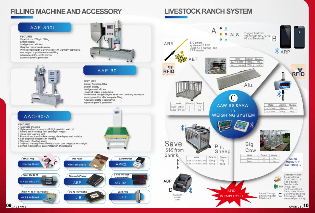 Big LCD or LED Electronic Weighing Scale (GC-27)