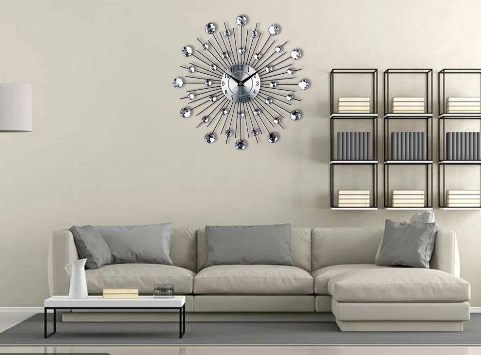 Creative Wall Clock DIY Wall Clock Crystal Wall Clock