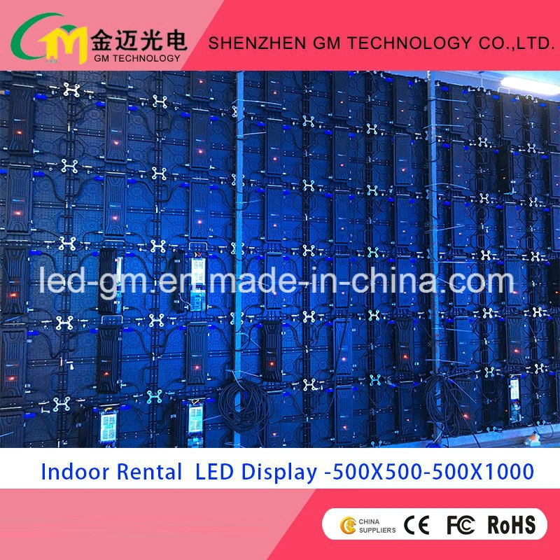 P6.25mm Rental LED Display, Indoor Full Color LED Screen Stage Show