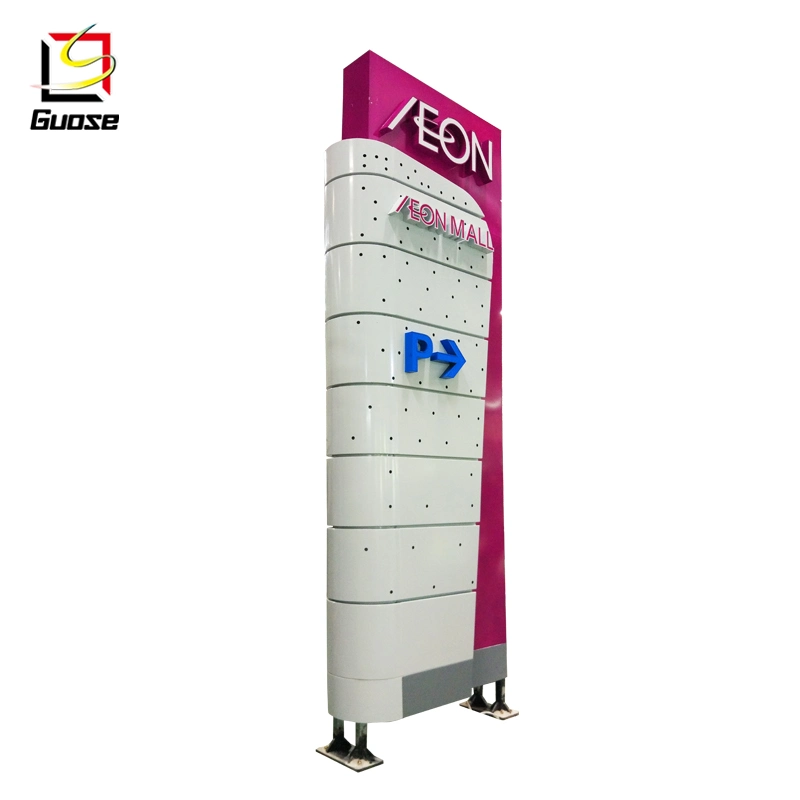 Outdoor Gas Sign Petrol Station Price Board Advertising Pylon