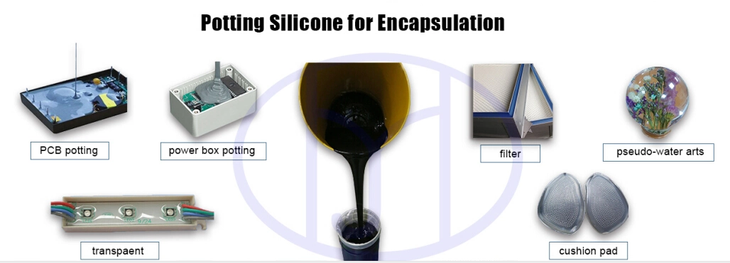 Waterproof Flame Retardant Electronic Potting Silicone for Encapsulation Electronic Board