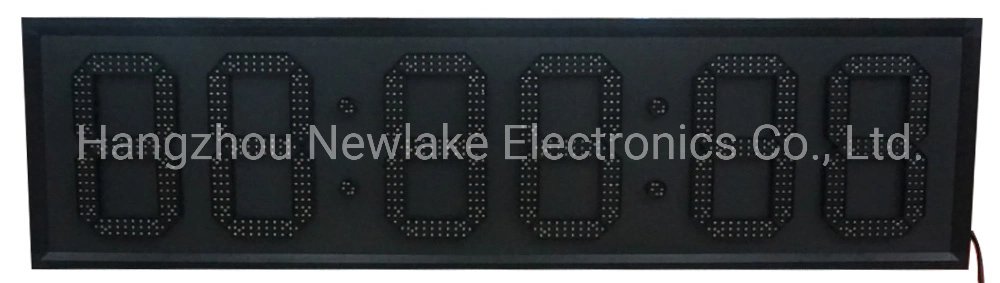 12 Inch Hour Minute Second Outdoor LED Digital Clock