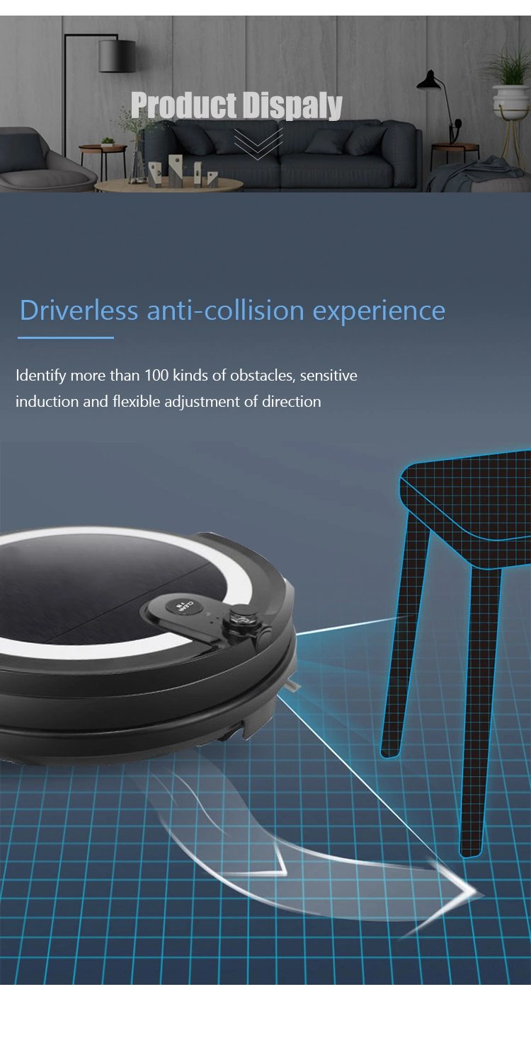 OEM New Arrival Smart Robot Vacuum Cleaner for Sweeping Sucking and Mopping Integration
