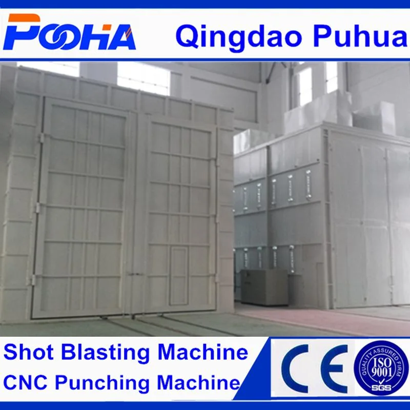 Automatic Recovery System Sand Blasting Chamber Room /Blasting Room