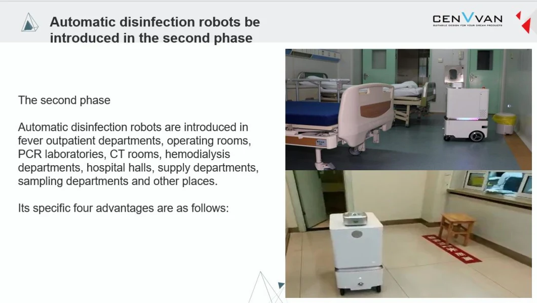 Intelligent Atomizing Robot Atomizing Disinfection Robot Hydrogen Peroxide Automatic Disinfection Machine