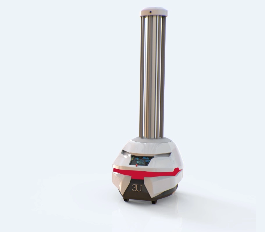 UV Disinfection Robot UVC LED Sterilizer High Effecient Safe Robot