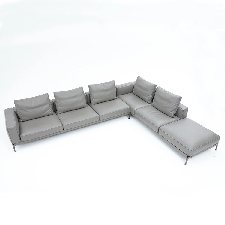 Living Room Assembly Corner Combination Sofa Furniture Living Room Sofa Set Multifunctional Nordic Style Sofa