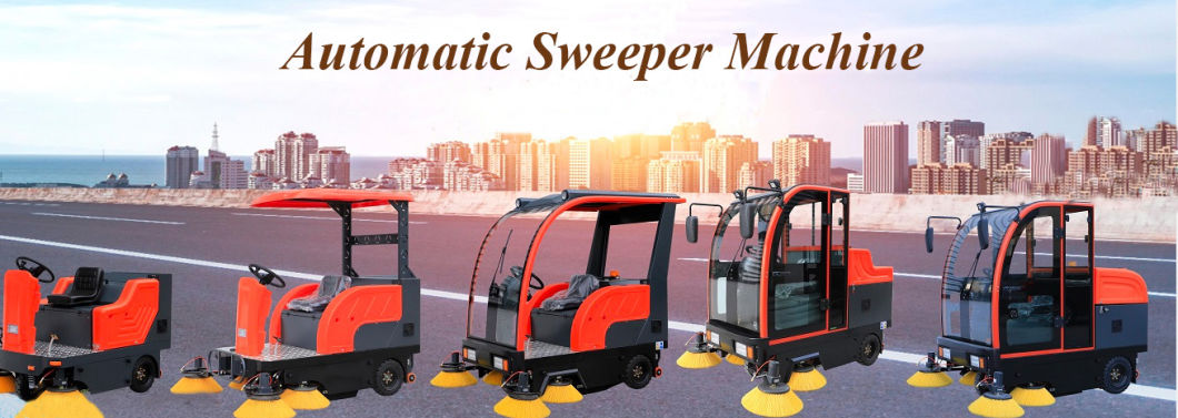 Popular Electric Floor Sweeper Floor Cleaning Machine Industrial Road Street Sweeper for Sale