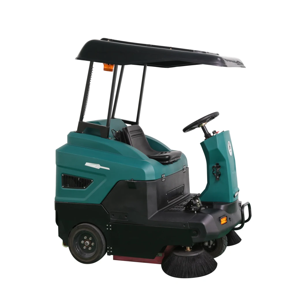 Big Intelligent Rider Floor Scrubber Road Sweeping Machine