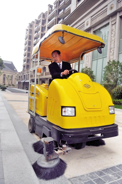 Smart Electric Road Sweeper Street Clieaning Machine
