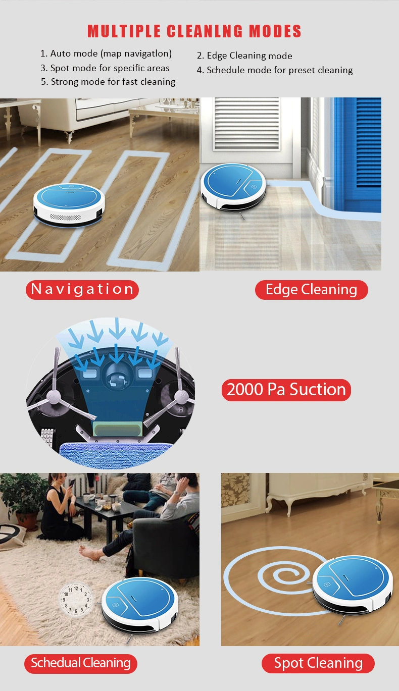 X750 Robot Vacuum Cleaner household Robot Floor Magic Broom Power Sweeper Household Vacuum Cleaner Broom Sweeper