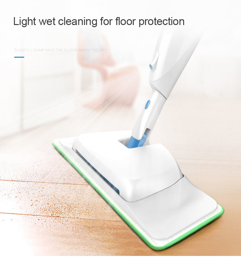 Boomjoy P10 TV Shopping Best-Seller Manual Indoor Sweeper 3 in 1 Microfiber Spray Mop