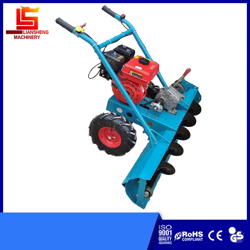 Mini Gasoline Snowing Sweeper, Airport, Road, Garden, Yard Snow Sweeper Snowplough