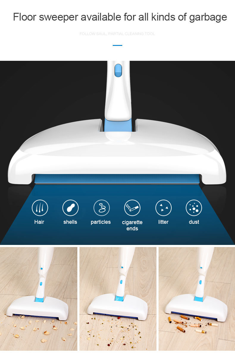 Boomjoy P10 TV Shopping Best-Seller Manual Indoor Sweeper 3 in 1 Microfiber Spray Mop