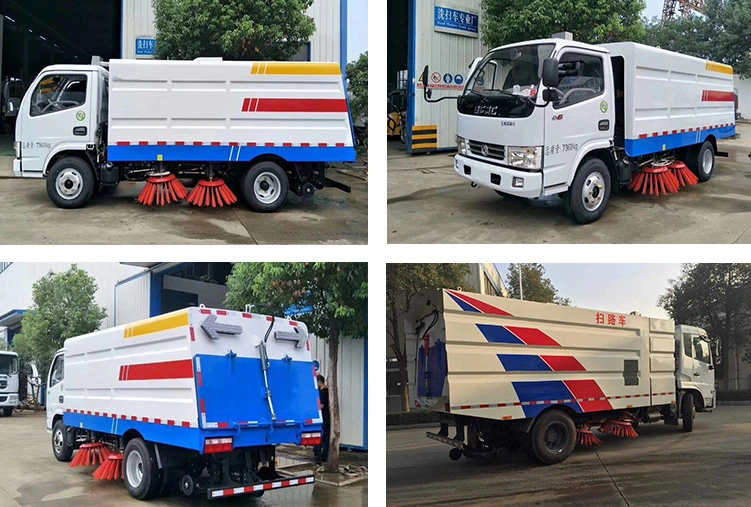 3m3 Street Cleaning Machine Road Sweep Vacuum Sweeper Truck for Sale