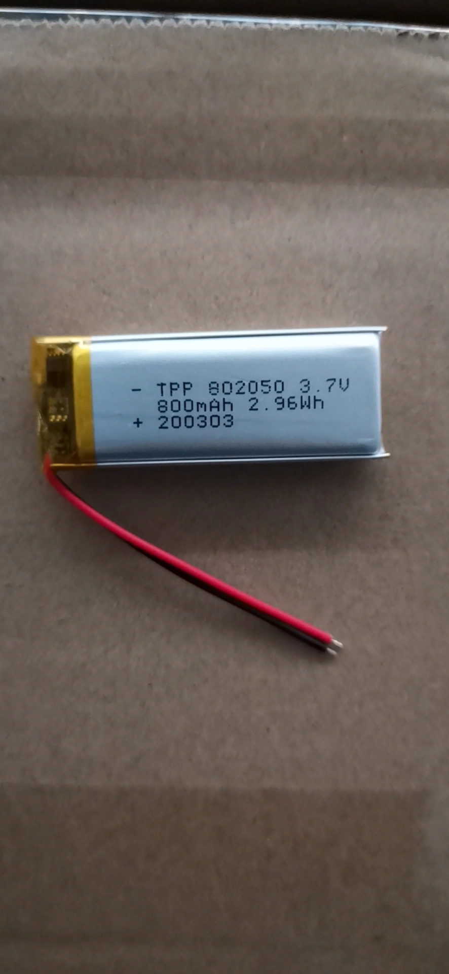 High Capacity 10ah Lithium Polymer Battery for Sweeping Robot