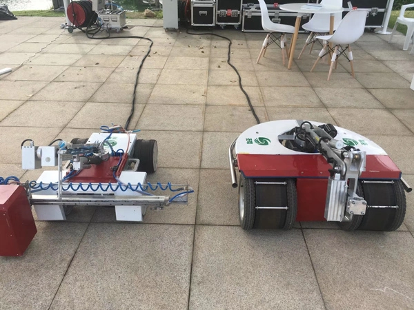 Ultra High Pressure Water Cleaning Robot for Vessel Cleaning