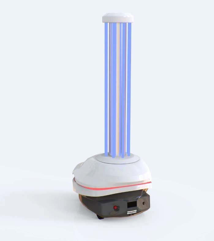 UV Disinfection Robot UVC LED Sterilizer High Effecient Safe Robot