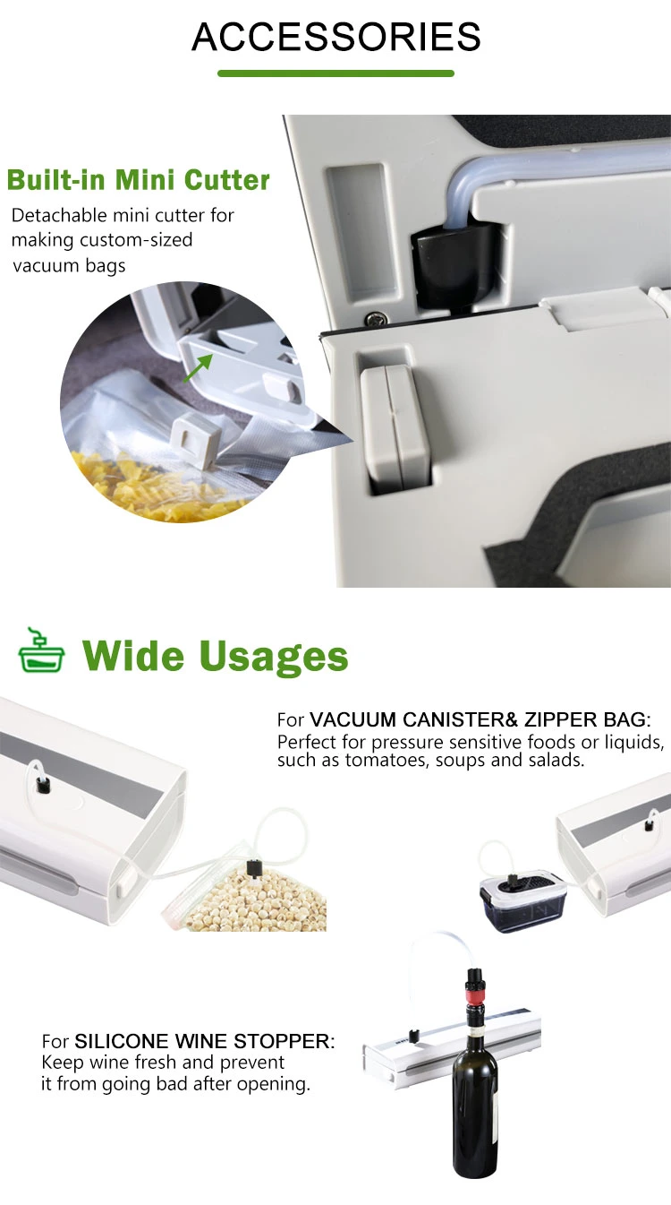 New Items Kitchen Appliance Food Vacuum Sealer Machine for Home Best Food Vacuum Sealer 2020