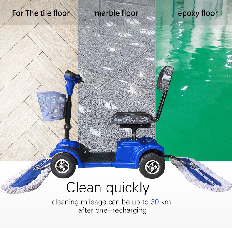 Clean Magic DJ101 Industrial PVC Floor Sweeper Automatic Floor Sweeper