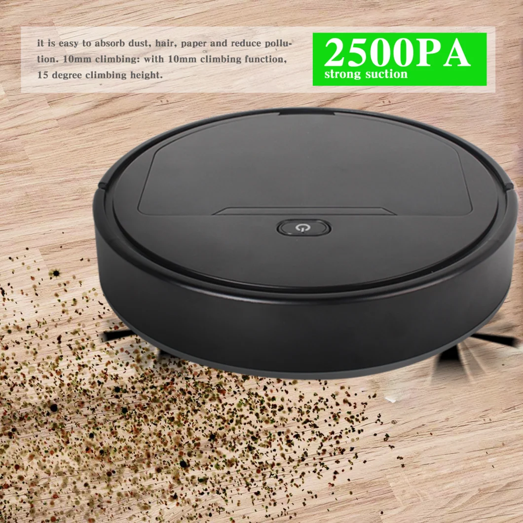 Robot Vacuum and Mop Sweeping Smart Vacuum Cleaner Sweep Automatic Cleaning Tool for Pet Hair/Carpets/ Hard Floors Clean