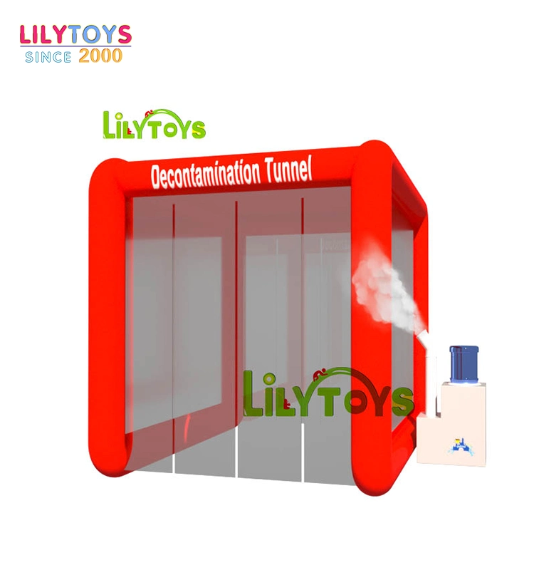 Lilytoys Inflatable Mobile Disinfection Room/Factory Price Disinfection Tunnel/Inflatable Disinfection Tent
