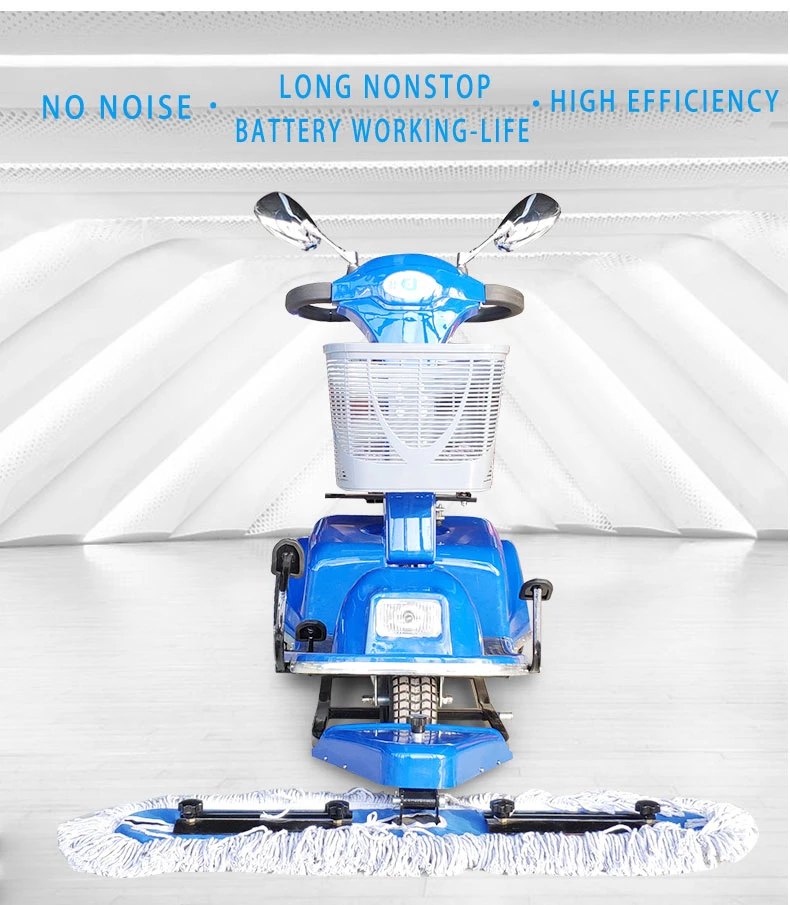 Clean Magic DJ500 Electric Driving Road Sweeper Street Dust Cleaner Sweeping Machine with Seat