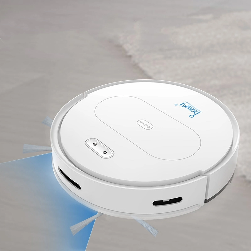 Intelligent Sweeping Robot Household Vacuum Cleaner with Automatic Recharge and Remote Control Sweeping, Suction and Drag 3-in-1 Sweeper
