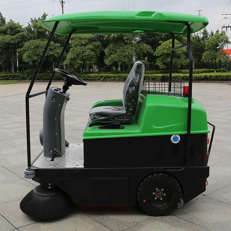 Auto Discharging Electric Street Road Sweeper Industrial Floor Sweeper (DQS14A)