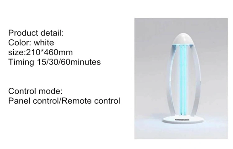 Portable Sterilization Disinfection Bedroom Home Living Room School Office UV Sterilizer Lamp