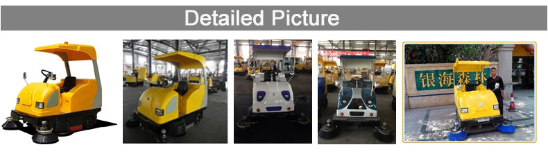 Airport, Parking Lot, Square Floor Cleaning Sweeper Machine