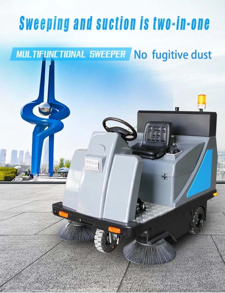 Clean Magic DJ1400A Automatic Floor Sweeper Medium-Sized Sweeper with Spray