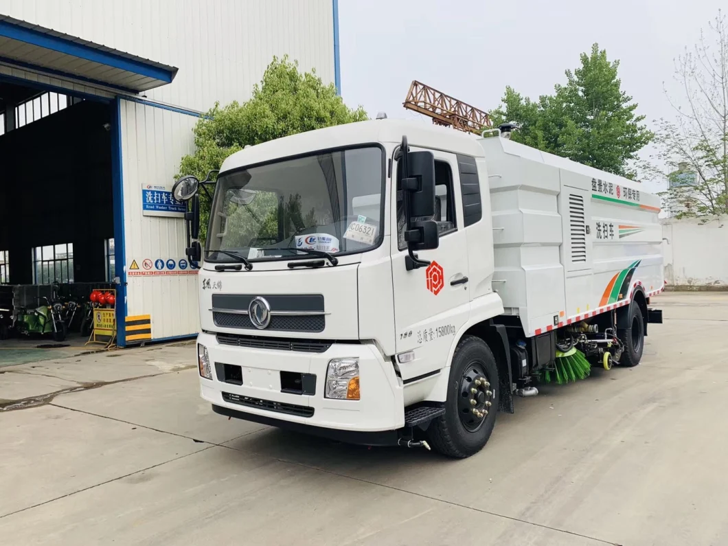 Dongfeng 12cbm Vacuum Sweeper Truck Road Sweeping Truck for Sale