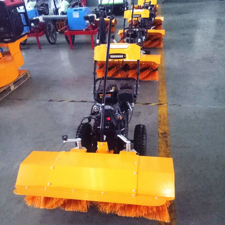 4.8kw Electric Property Sweeping Snow Cleaning Machine