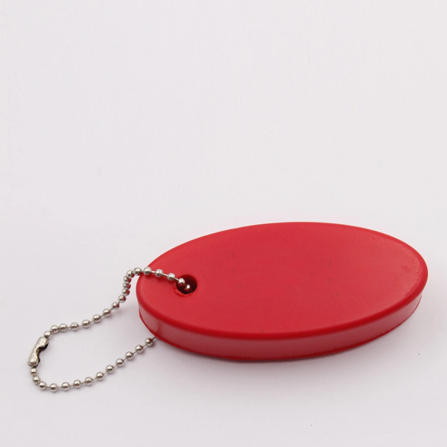 Red Squeeze Abreact Reduced Stress Toy Ball Rubber Soft PU Foam Sticky Keychain