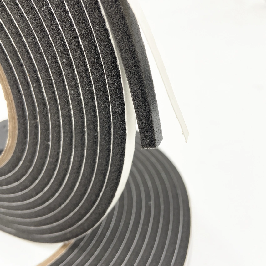 Soft Closed Cell PVC Foam Seal Tape for HVAC and Construction Industries