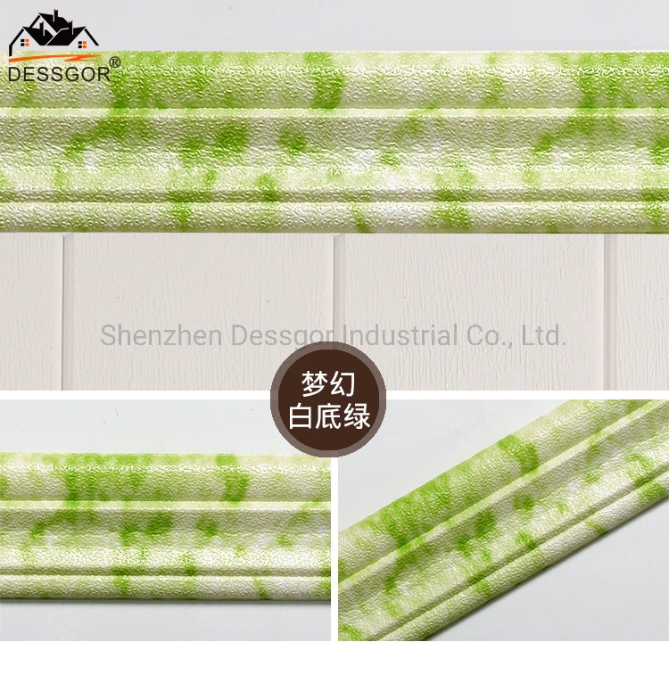 Foam Seal Strip Decorative Bar Self-Adhesive Waistline Wall Sticker Waterproof Decorative Moulding